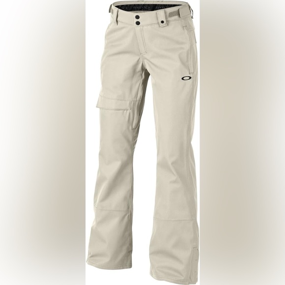 Oakley Pants - Women’s Oakley Size Medium Ski/Snowboard pants Limelight BZS Pants Arctic White